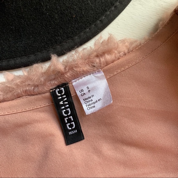 H&M Pink Fuzzy Jacket - Picture 3 of 4